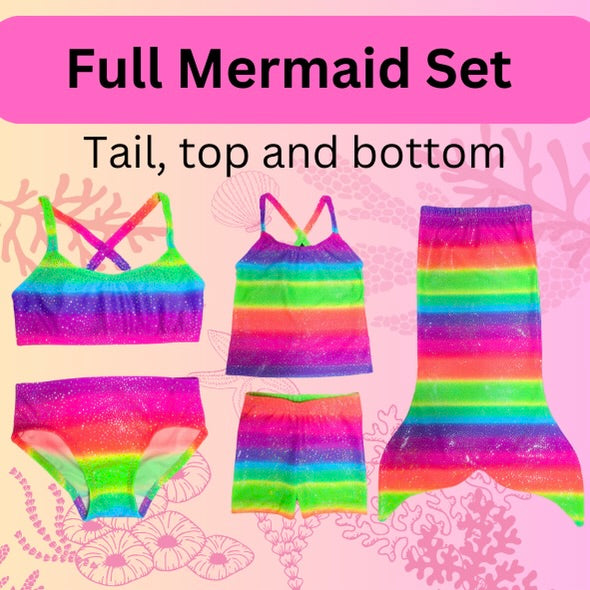 Walkable Full Mermaid Outfit