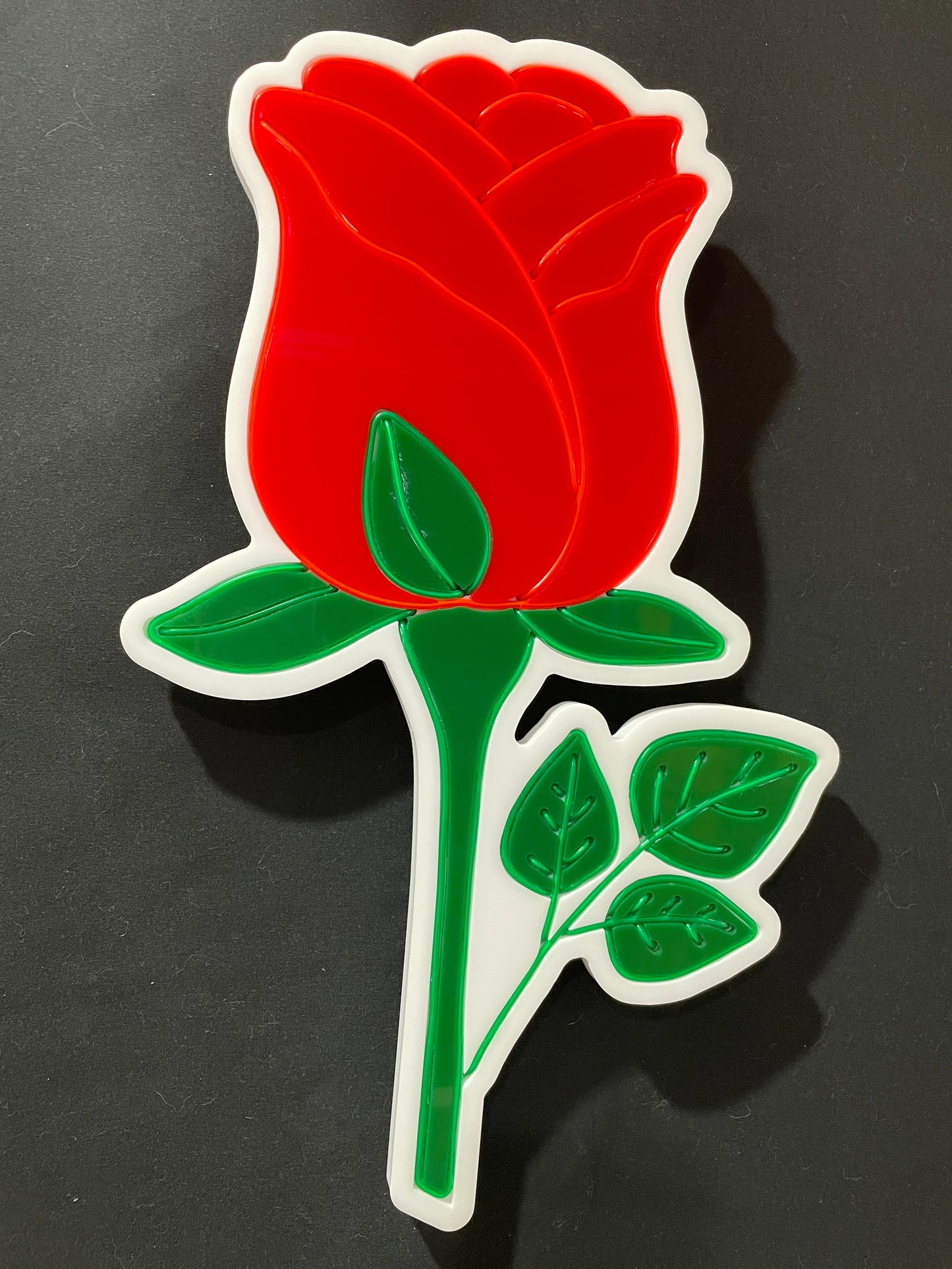 Rose Neon Art