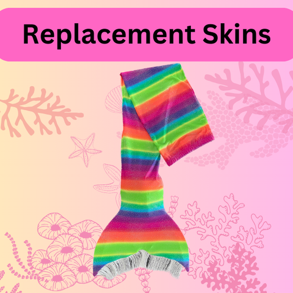 Replacement Outer Skin Mermaid Tail